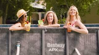 Bestway APX 365 Rectangular Above Ground Pool Set