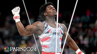 Frederick Richard ‘rocked the house’ for Team USA in team gymnastics competition | Paris Olympics