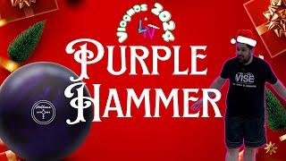 Is The Purple Hammer The Best Bowling Ball Ever?! Vlogmas Day Two! PURPLE SLAMMER!