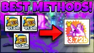 BEST FUSING METHODS FOR RAINBOW LEGENDARIES IN PET SIMULATOR X! 100% WORKS! (Roblox Pet Simulator X)