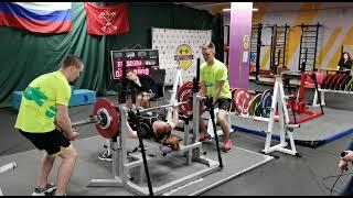 Beketova Marina bench press RAW 90kg@45kg. New record of St.Petersburg