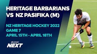 NZ Pasifika v Heritage Barbarians (M) | NZ Heritage Hockey Tournament 2022