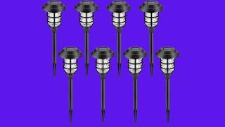 Before You Buy Solpex 8 Pack Solar Pathway Lights Outdoor, Solar Powered Garden Lights