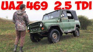 Legendary Soviet SUV - UAZ 469 | Engine Swap 2.5 TDI