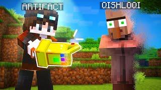 Minecraft, lekin Menda CHEKSIZLIK QO'lQOBI bor! | Artifact va Qishloqi