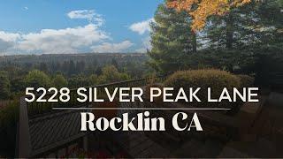 5228 Silver Peak Lane Rocklin CA Home for Sale