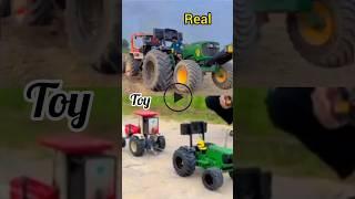 Swaraj Vs Jondear tochan in Real vs Toys game #shorts #tractorvideo #tractor