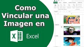 Como Vincular Imagenes en Excel