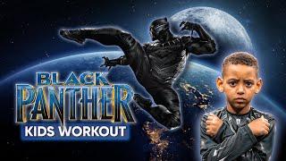 BLACK PANTHER Workout (Fitness für Kinder zum Mitmachen)