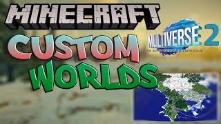 How to Install CUSTOM Minecraft Maps | Multiverse-Core Plugin