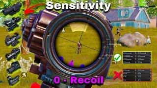 0 - Recoil Senstivity Settings to Improve Headshots And Aim  | PUBG / BGMI  GB ALPHA