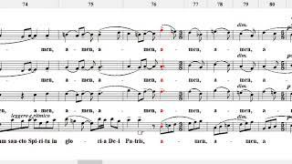 John Rutter Gloria 3rd Movement 전체