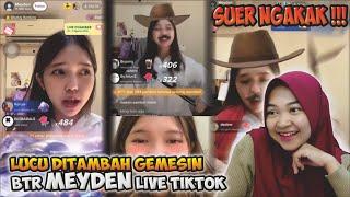 REAKSI AKU (MAYA NADIA) NONTON LIVE BTR MEYDEN JUALAN DI TIKTOK