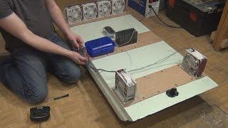 Building an RC Raft from Server Fans and Insulation Board