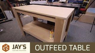 Shop Table From 1 Sheet of Plywood - 259