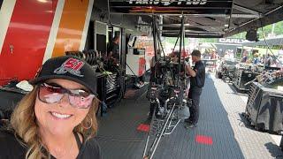 LIVE cam Rick Ware Clay Millican Top Fuel pit #race #racer #racecar #dragracing #nhra
