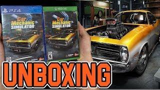 Car Mechanic Simulator (PS4/Xbox One) Unboxing!!