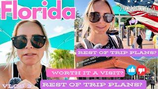 FLORIDA VLOG | Aquatica any good? | Celebration town tavern