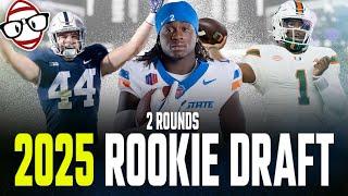 *NEW* 2025 Rookie Mock Draft for Dynasty Fantasy Football