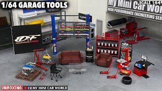 『MY MINI CAR WORLD』REVIEWING DIEXXFIGURE STUDIO 1/64 GARAGE TOOLS