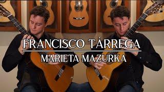 Francisco Tárrega | Marieta, Mazurka on Francisco Esteve 7SR Spruce & Cedar Guitars