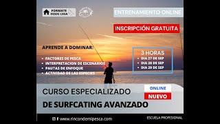 Curso de surf casting avanzado. Clase 1