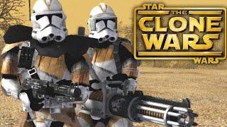 STAR WARS: GALAXY AT WAR MOD - Clone Troopers vs CIS Battle Droids! - Men of War Assault Squad 2