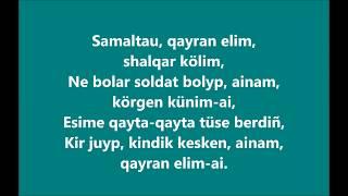 Dimash - Samaltau (lyrics)