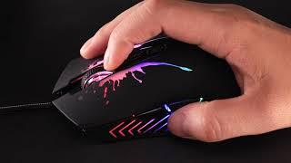 XTRIKE ME GM-215 RGB 7200dpi Wired Programmable Gaming Mouse