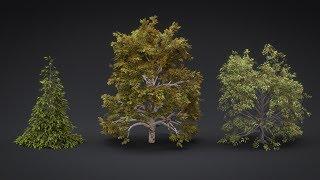 Blender 2 8 Tree creation with modular tree