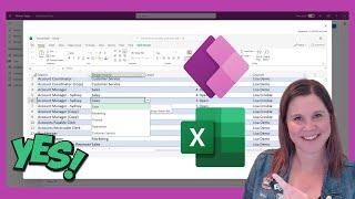 Model-Driven Power Apps Hidden Feature: Edit in Excel Online!