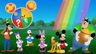 Minnie's Rainbow | Mickey mouse clubhouse | Oh toodles Compilation