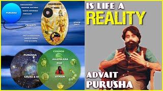 Is This World  Real or an Illusion, What is Purusha Prakriti,  Advaita Vedanta