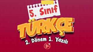 5. Sınıf Türkçe 2. Dönem 1. Yazılı Çalışması