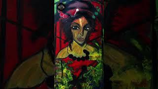 expressionism. Oksana Budnichenko Art  #art #cover #painting #oilpainting #women #contemporaryart