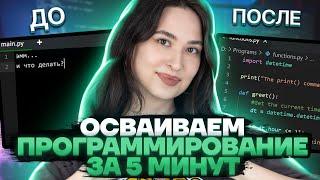 Python с нуля за 5 минут | Информатика ЕГЭ для 10 класса | Умскул