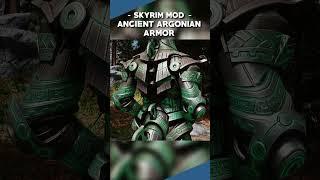 The Ancient Argonian Armor In Skyrim IS AMAZING!  #skyrimmodding #skyrimmods