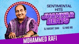 Mohammed Rafi Sentimental Hits - Jhankar Beats | Teri Galiyon Mein | Din Dhal Jaye Haye | Patthar Ke