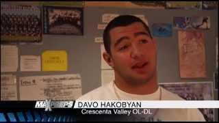 Hometown Hero, Davo Hakobyan, Crescenta Valley HS Football