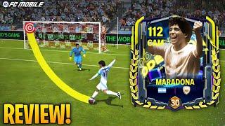 112 OVR NEON ICON MARADONA FEELS SO SMOOTH || BEST DRIBBLER IN GAME - FC MOBILE‼️