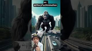 bocil di selamatkan kingkong  storytelling for kids #shorts #storytelling #viralshorts