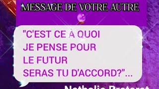 MESSAGE DE VOTRE AUTRE"C'EST CE À QUOIJE PENSE POUR LE FUTUR,SERAS TU D'ACCORD?️‍#tarot#fj#amour