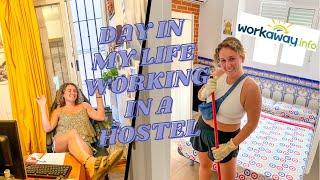 DAY IN MY LIFE HOSTEL WORKAWAY EXPERIENCE