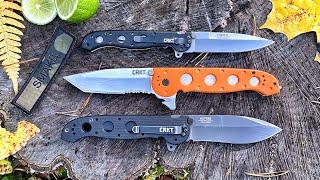 История ножей M16 - M21 CRKT Обзор, тесты