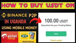 How to buy usdt on binance P2P in Uganda #binance #binancep2p