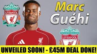 MARC GUEHI ARRIVES LIVERPOOL – FIRST FOOTAGE AT LIVERPOOL TRAINING GROUND!