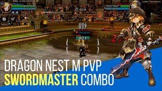 Dragon Nest M PVP Sword Master Combo SEA - 2200+ rating top 100 level 40