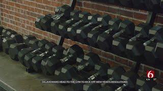 Oklahomans Head To The Gym To Kick Off New Year's Resolutions