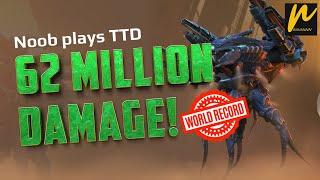 World Record - 62 million damage by Nick - War Robots - Tanky Timedrops