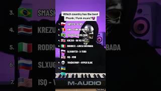 Which country has the best Phonk / Funk music?#phonk #phonkmusic